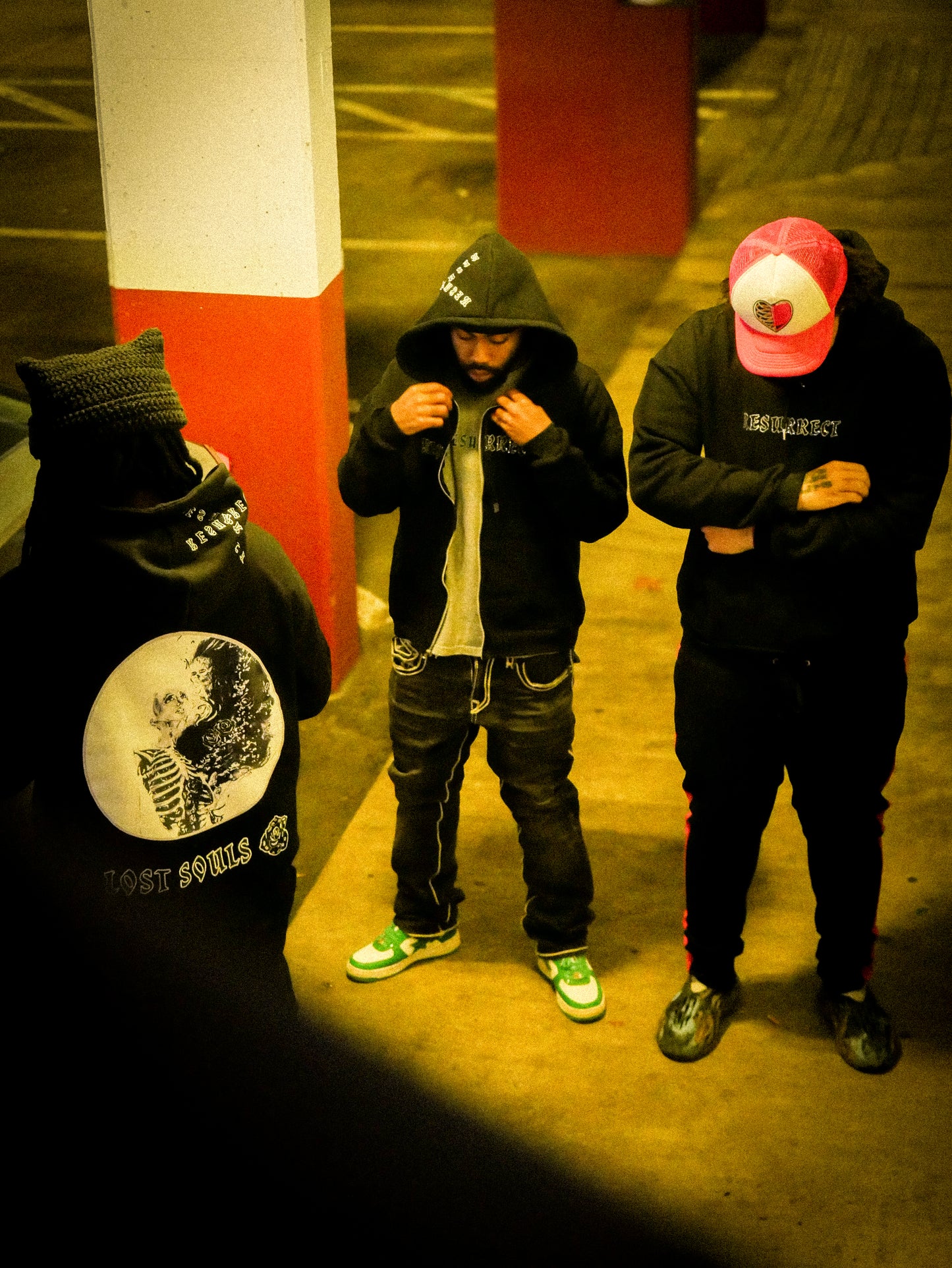 Resurrect Rhinestone Hoodie