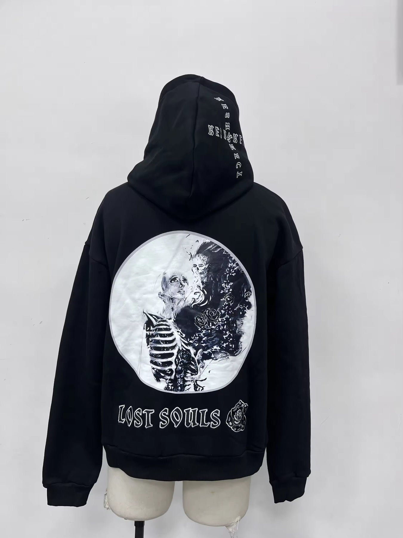 Resurrect Rhinestone Hoodie