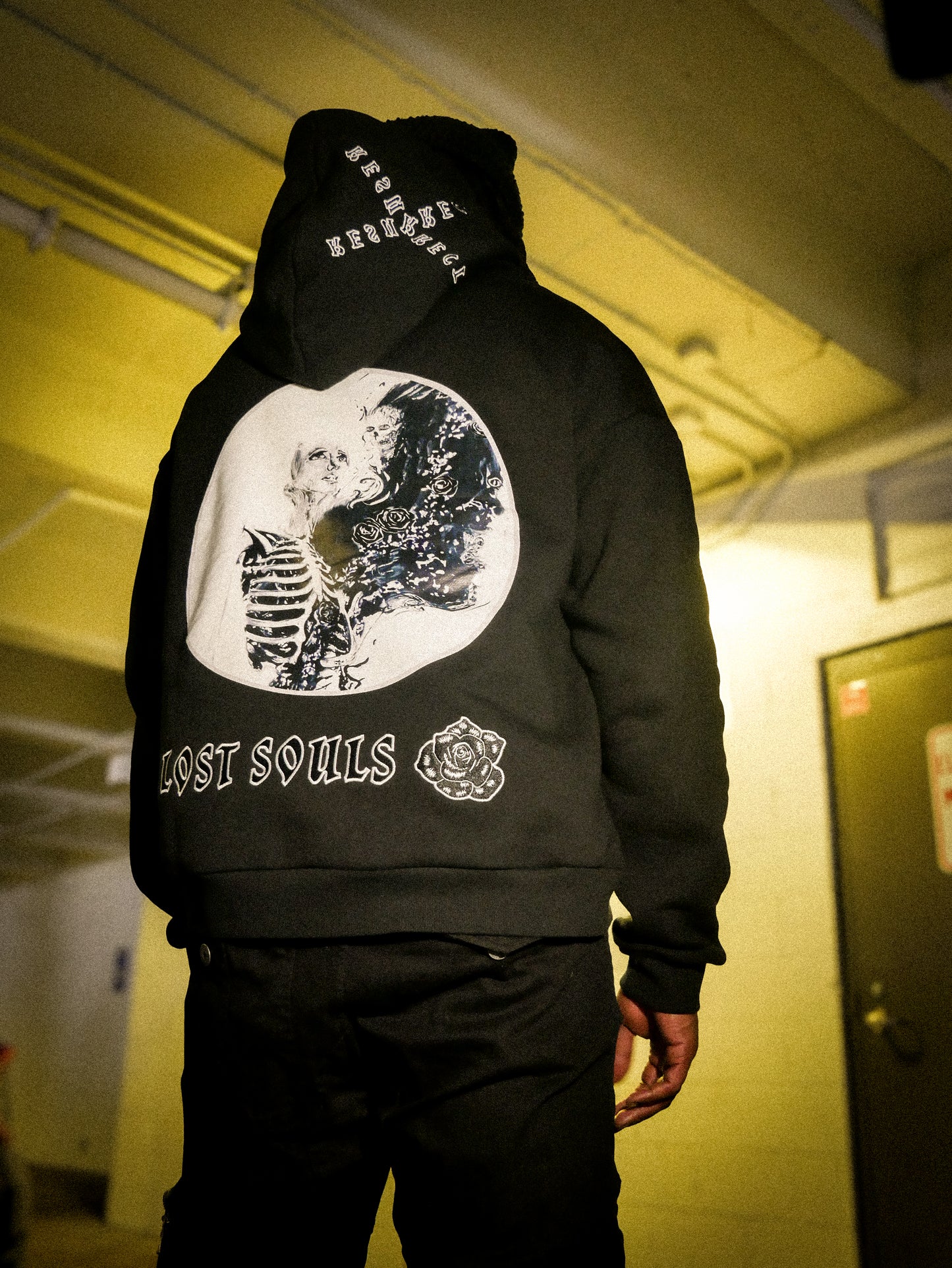 Resurrect Rhinestone Hoodie