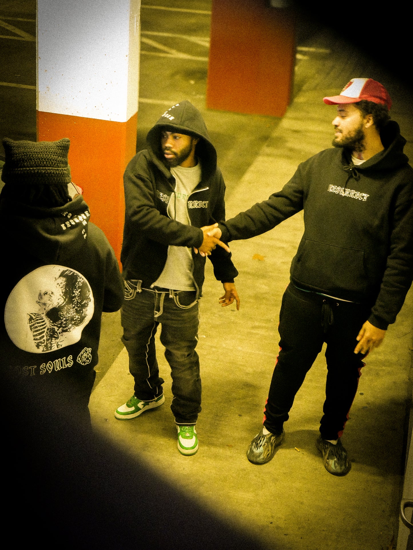 Resurrect Rhinestone Hoodie