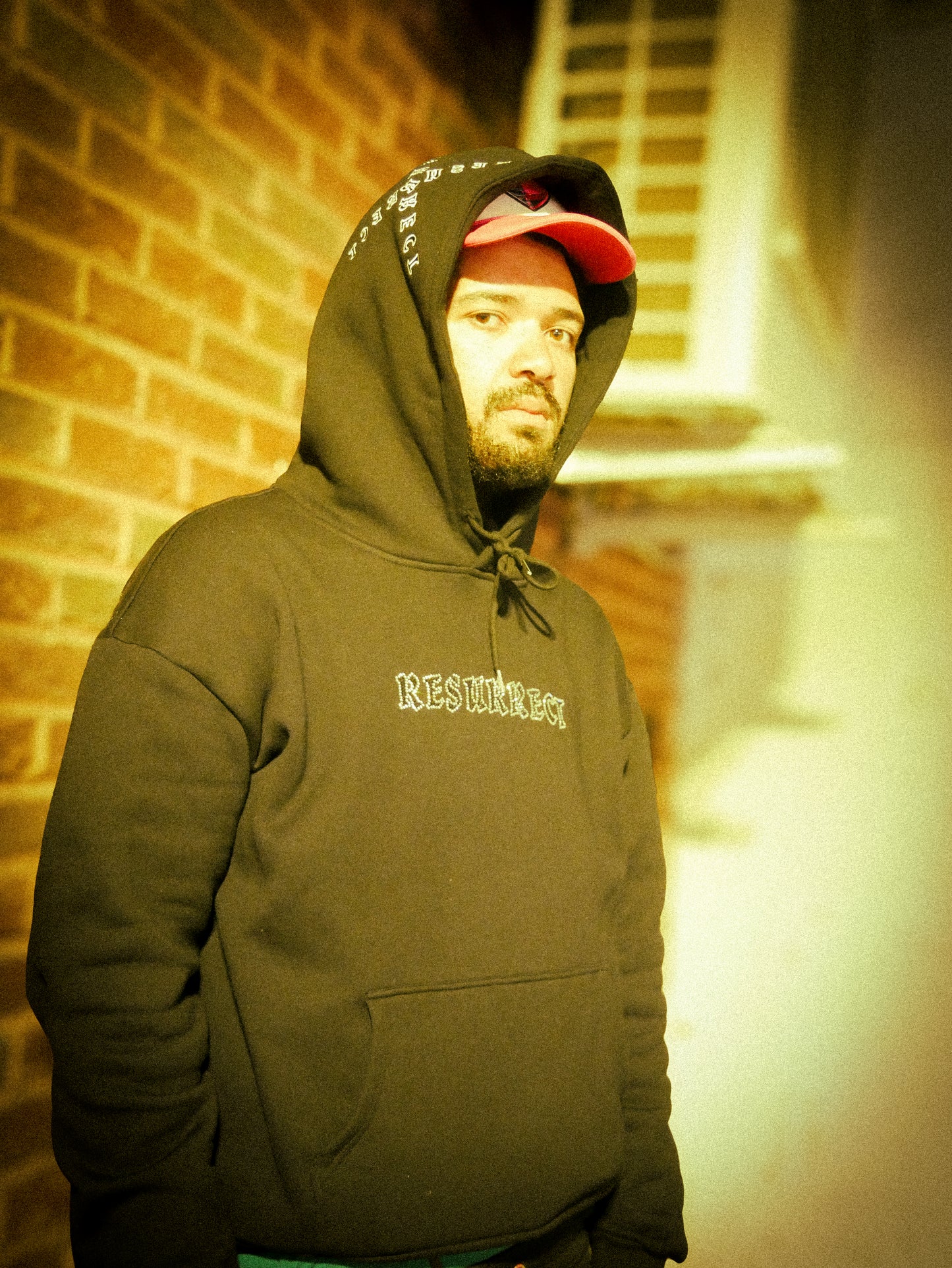 Resurrect Rhinestone Hoodie
